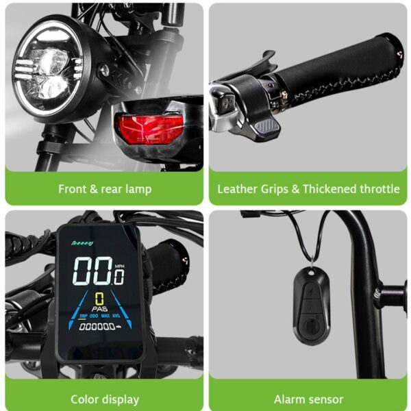 Fatbike 2 places - EB2 ELECTRORIDE 750W (bridé à 250W) 12 1000035068